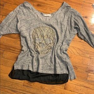 Zara skull top. Like new